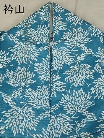 花尽くし 洗える着物