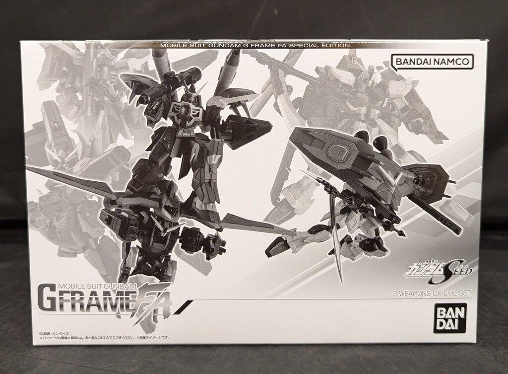 バンダイ GフレームFA 機動戦士ガンダムSEED 悪の3兵器セット