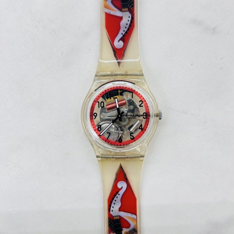 新品電池交換済み】AUBE 2001 THE ALFEE swatch access 「THE