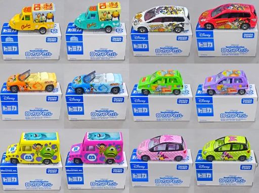 ディズニートミカコレクション Dカプセル VOL.1 VOL.2 VOL.3 Amazon | ディズニートミカコレクション Dカプセル | ミニカー
