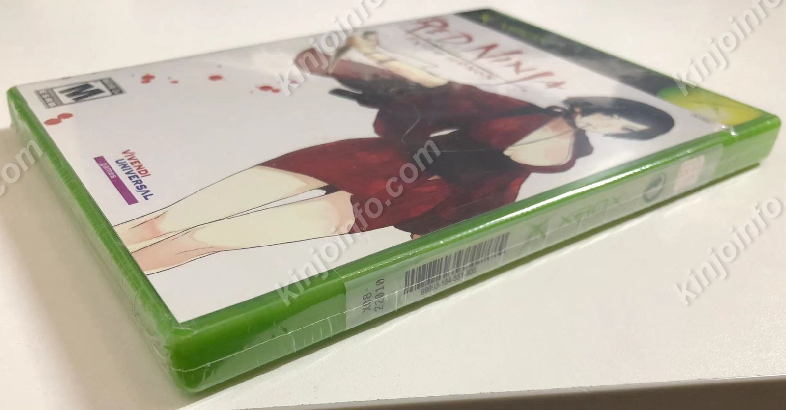 【得価】Xbox 美品 日本未発売 北米版 RED NINJA END OF HONOR 紅忍 血河の舞 ソフトウェア