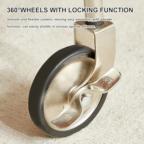 キッチンワゴン キャスター付き ワゴン 収納ワゴン 2段 ワゴン キッチンカート 収納カート ワインボドル ワインカップ収納 取っ手付き 便利に運ぶ キャスター付きワゴン 収納ラック キッチンラック トローリー ローリングカート MARWIL-DEMENAGEMENTS_CH