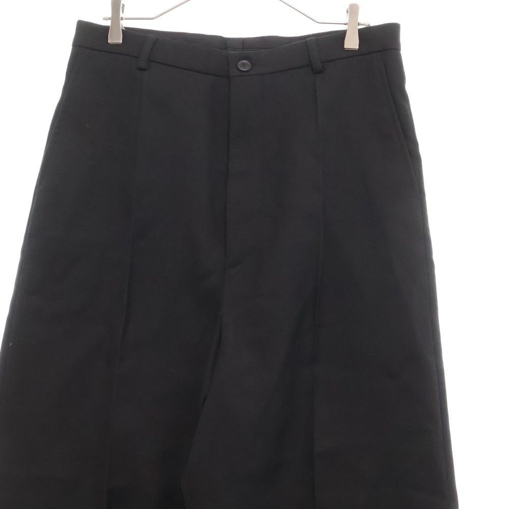 BALENCIAGA (バレンシアガ) ウールスラックスパンツ ブラック 814569