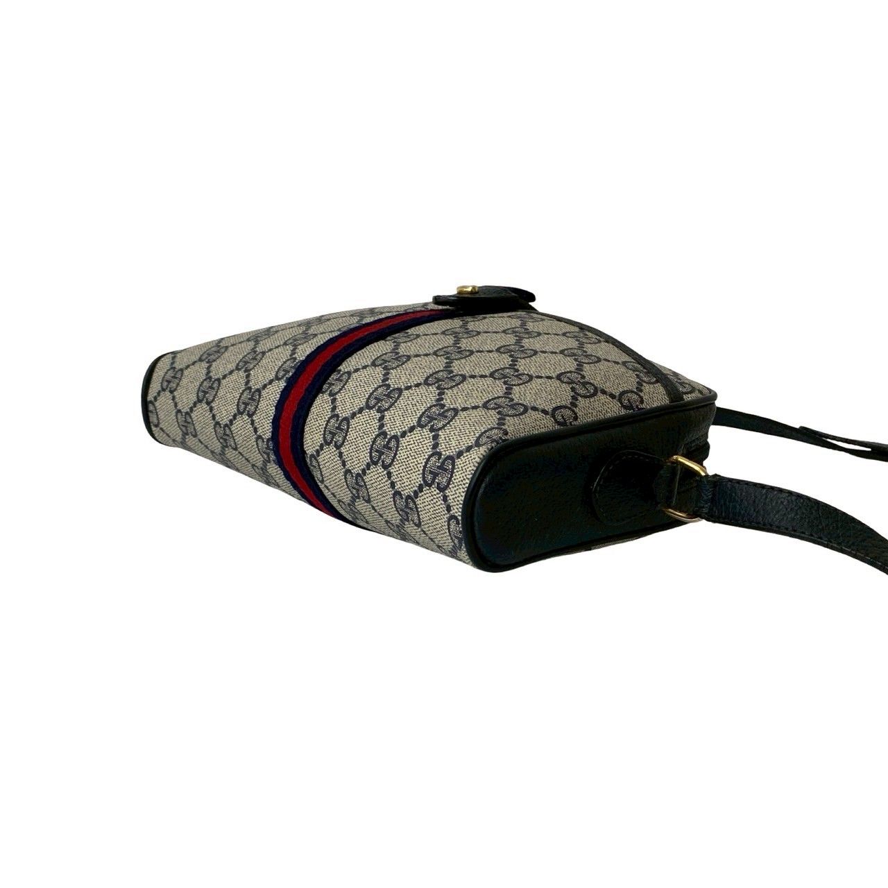 極 美品 GUCCI グッチ オールドグッチ シェリーライン GG ロゴ