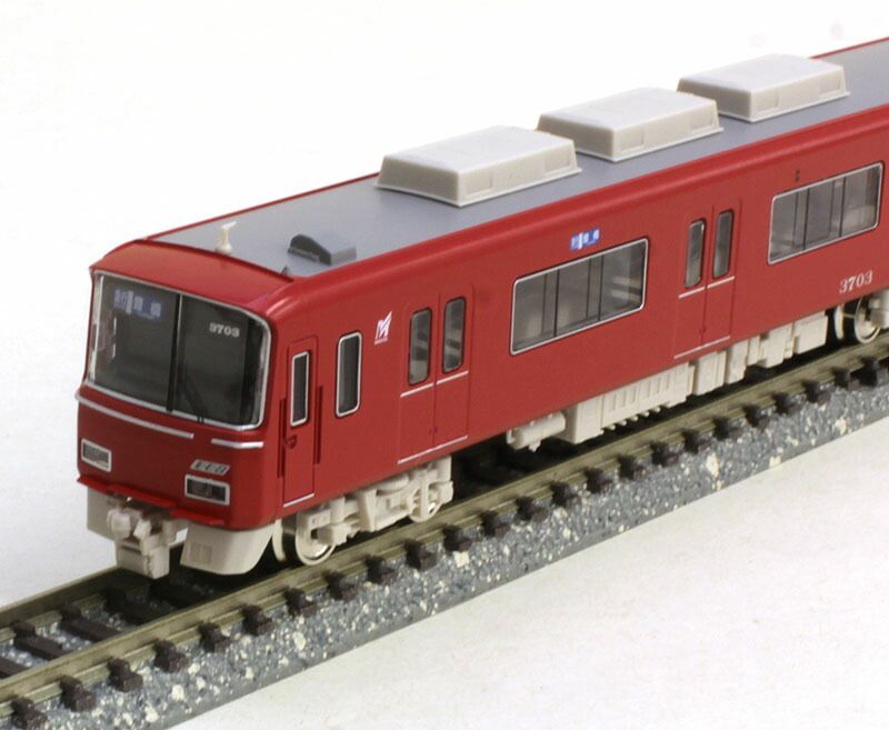 名鉄3700系2次車 基本4両編成セット（動力付き） 【グリーン