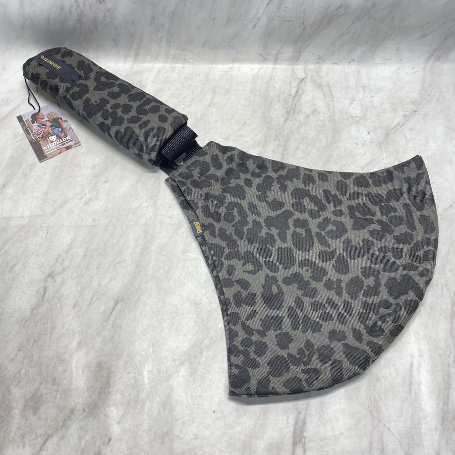 WILDRIDE ヒップシート ショルダー 抱っこ紐 スリング 折りたたみ コンパクト 20kg Grey Leopard