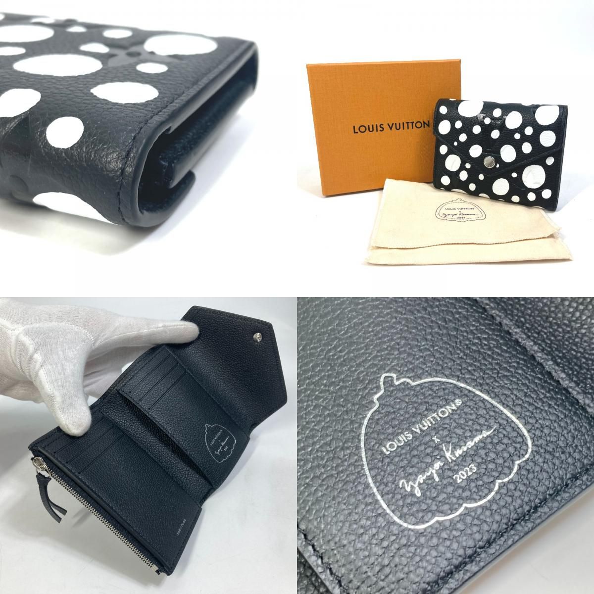 ルイヴィトン LV × YK 草間彌生 ポルトフォイユヴィクトリーヌ