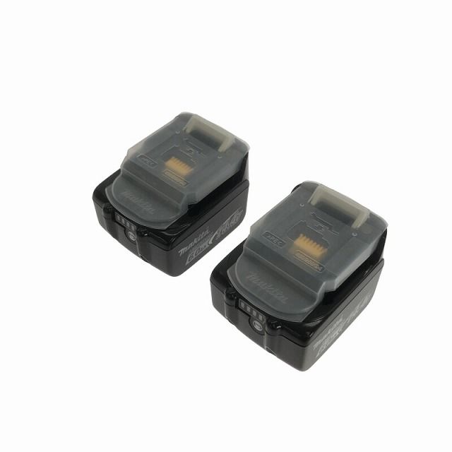 2個セット makita マキタ 14.4V 6.0Ah 純正リチウムイオンバッテリー BL1460B バッテリー残量 雪マーク111419