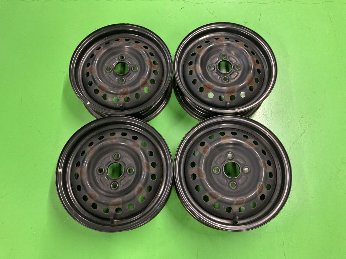 14インチ スチールホイール 4穴　 Ｊ14×4 2/1Ｊ　 スズキ　ワゴンr 14インチ スチールホイール 4穴 J14×4 2/1J スズキ ワゴンr