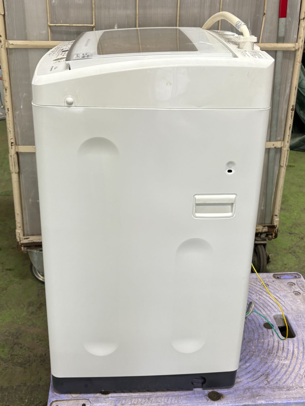 R114s【2022年製】AQUA 全自動電気洗濯機 AQW-V7M 7kg インバーター 