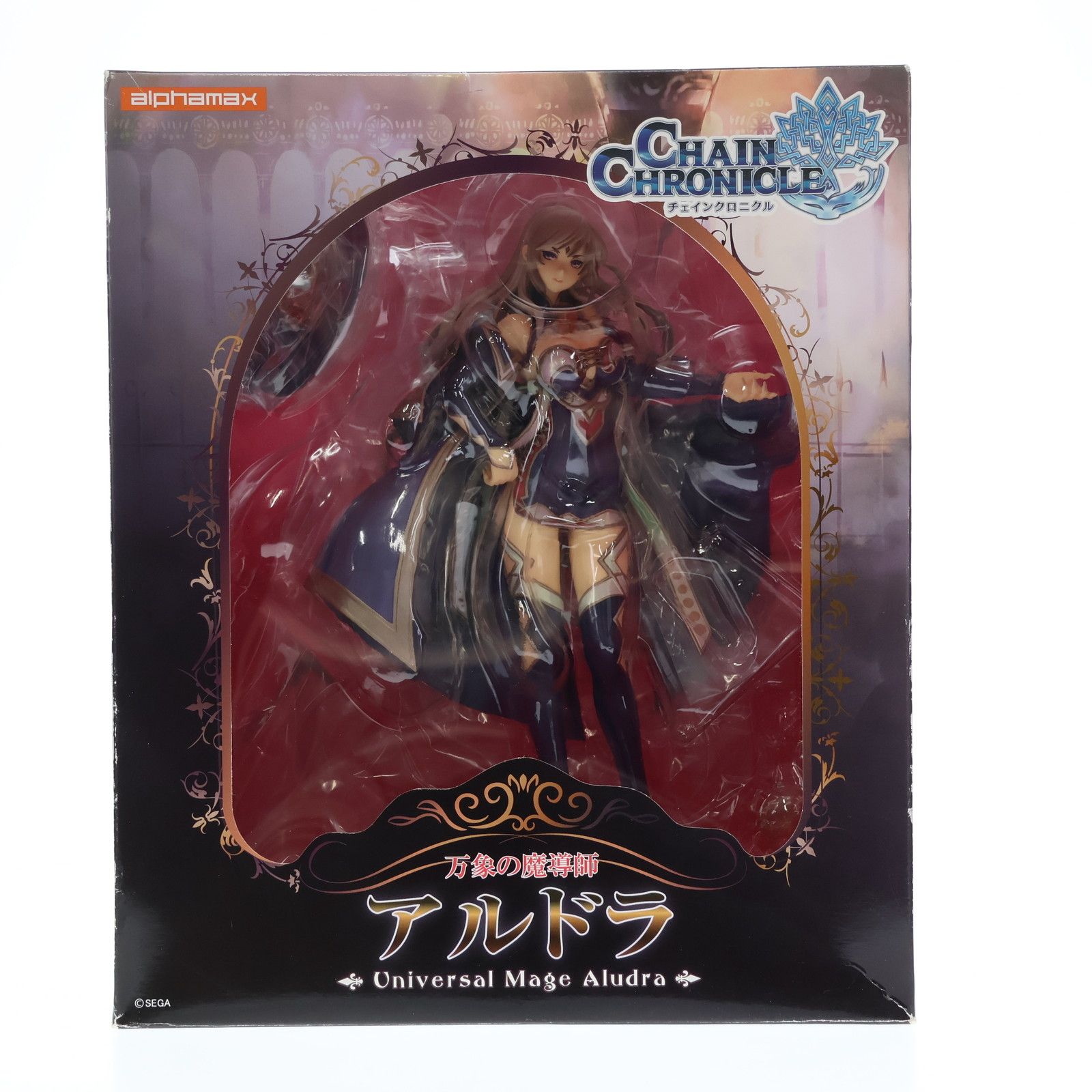 中古フィギュア　チェインクロニクル アルドラ アルファマックス 中古】(本体A/箱B)チェインクロニクル アルドラ 1/8 完成品