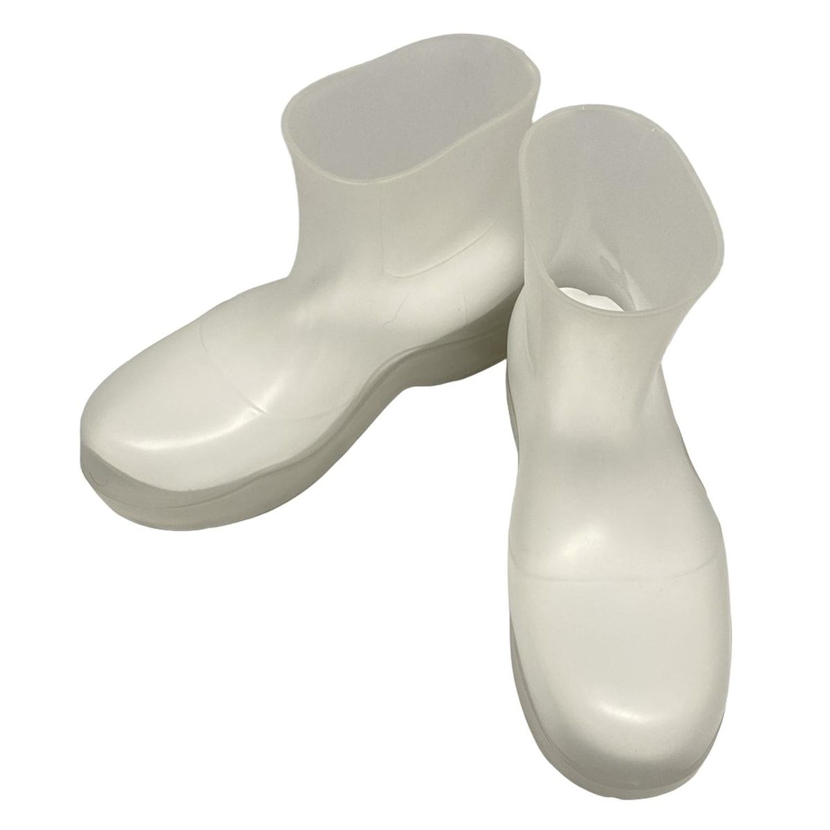 BOTTEGA VENETA ボッテガヴェネタ レインブーツ 43 メンズ パドル アンクルブーツ クリア クリア|アンクル丈|レインブーツ|24SS