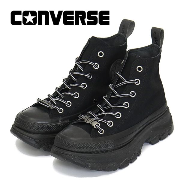 CONVERSE (コンバース) 31308980 オールスター R X-girl トレックウェーブ HI ブラック CV072 US3-22.0cm
