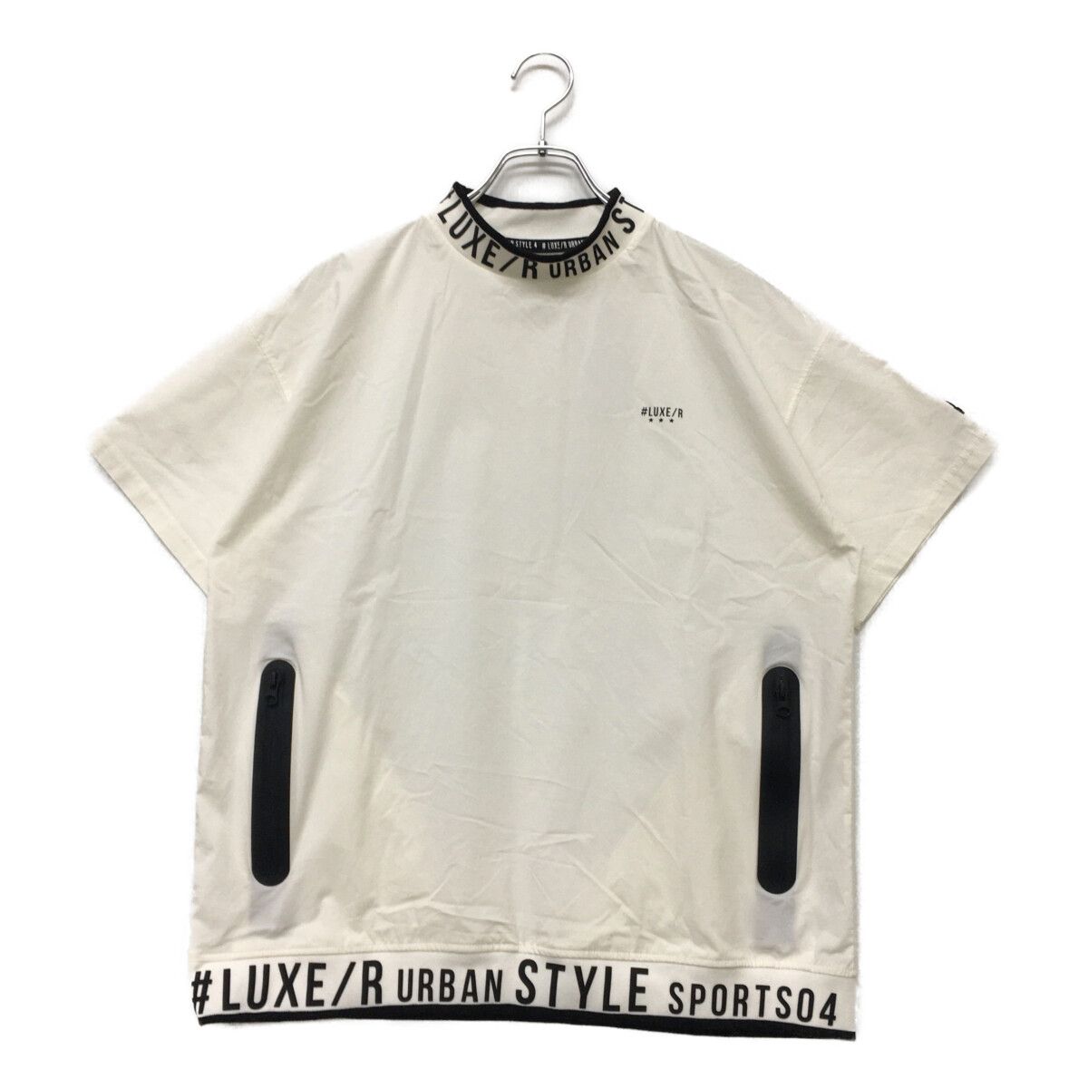 中古 メンズ ラグジュ ゴルフ LUXE/R GOLF カットソー M 白