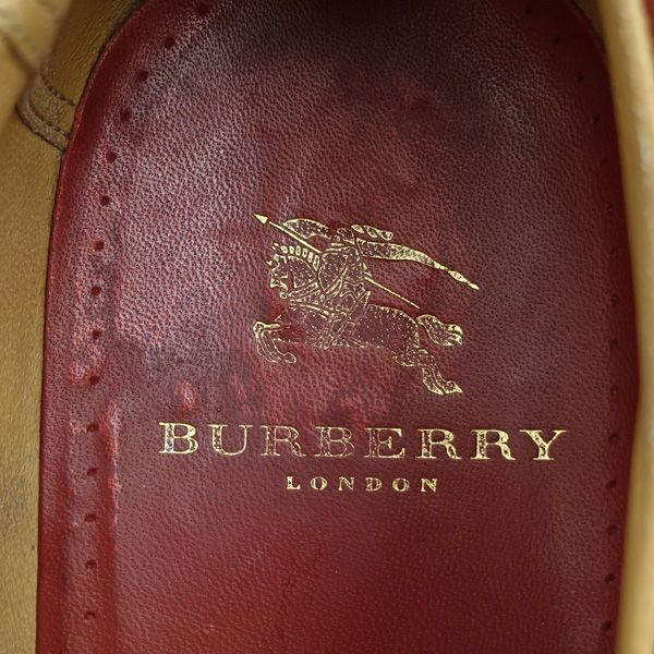 美品 BURBERRY LONDONバーバリー ロンドン レザーデッキシューズ BURBERRY LONDON / バーバリー ロンドン ◇デッキシューズ