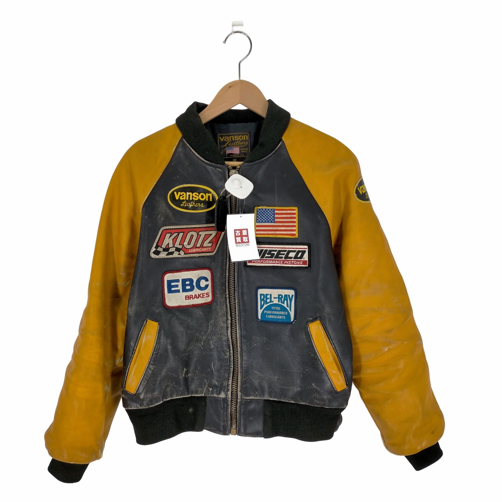 超歓迎得価VANSON バンソン 90s TJP レザージャケット TEAM JACKET ジャケット・アウター