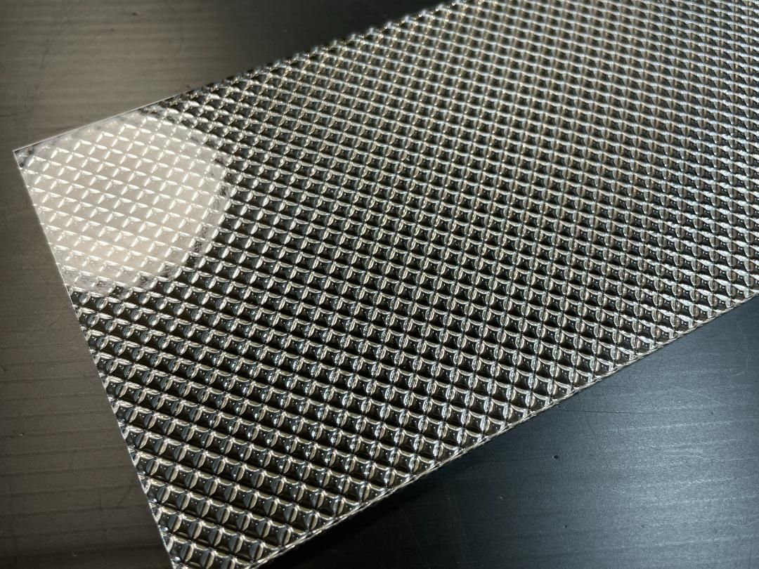 ダイヤカット アクリル板 透明 3mm ワンマン アンドン レトロ