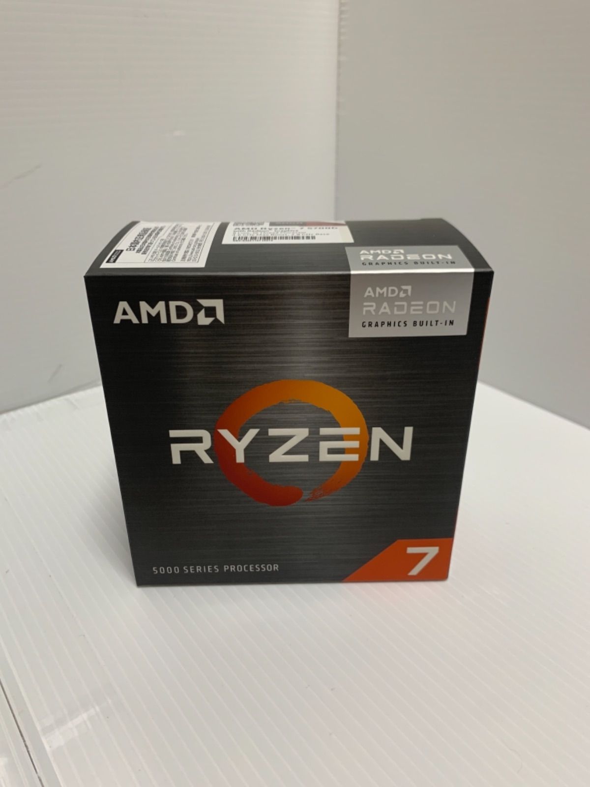 16 GPUコア数AMD Ryzen7 5700G 100-100000263BOX 新品未開封 - PCパーツ