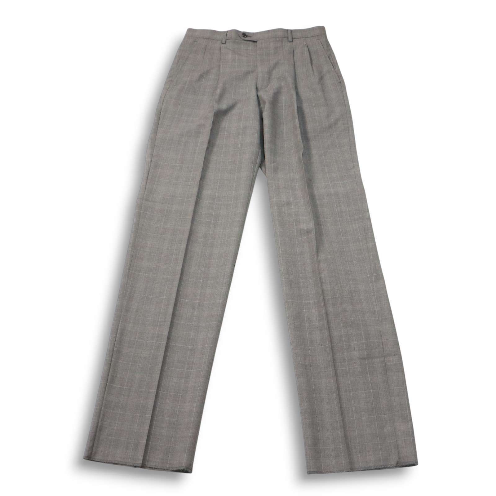 PaulStuart 　セットアップスーツ　 グレー　背抜き　春夏　未使用品 c-2502-J1H30501R_27.jpg