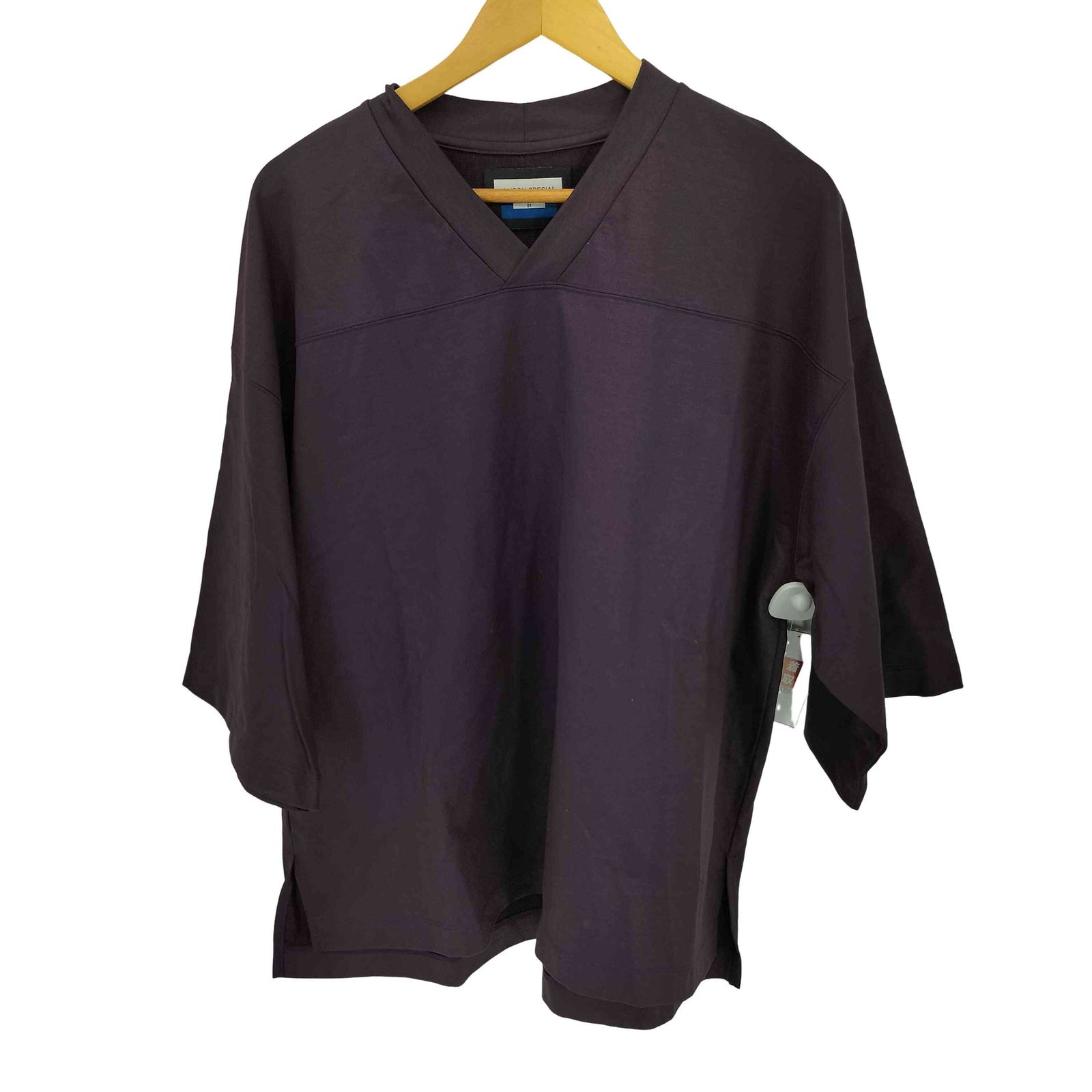 シルキーキングプライムオーバーフットボールTシャツ MAISON SPECIAL（メゾンスペシャル） tシャツ 「UNISEX」Silky King