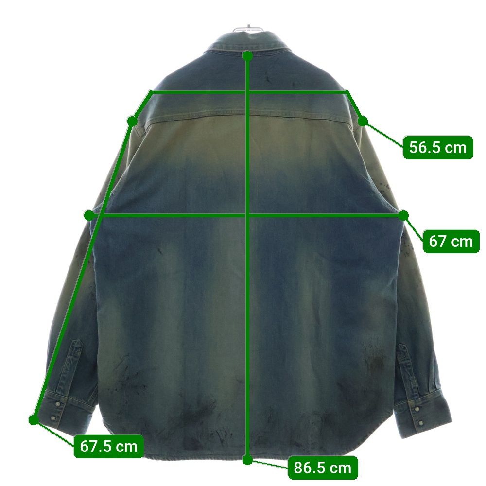 UNIFORM EXPERIMENT (ユニフォームエクスペリメント) 24AW DENIM SHIRT