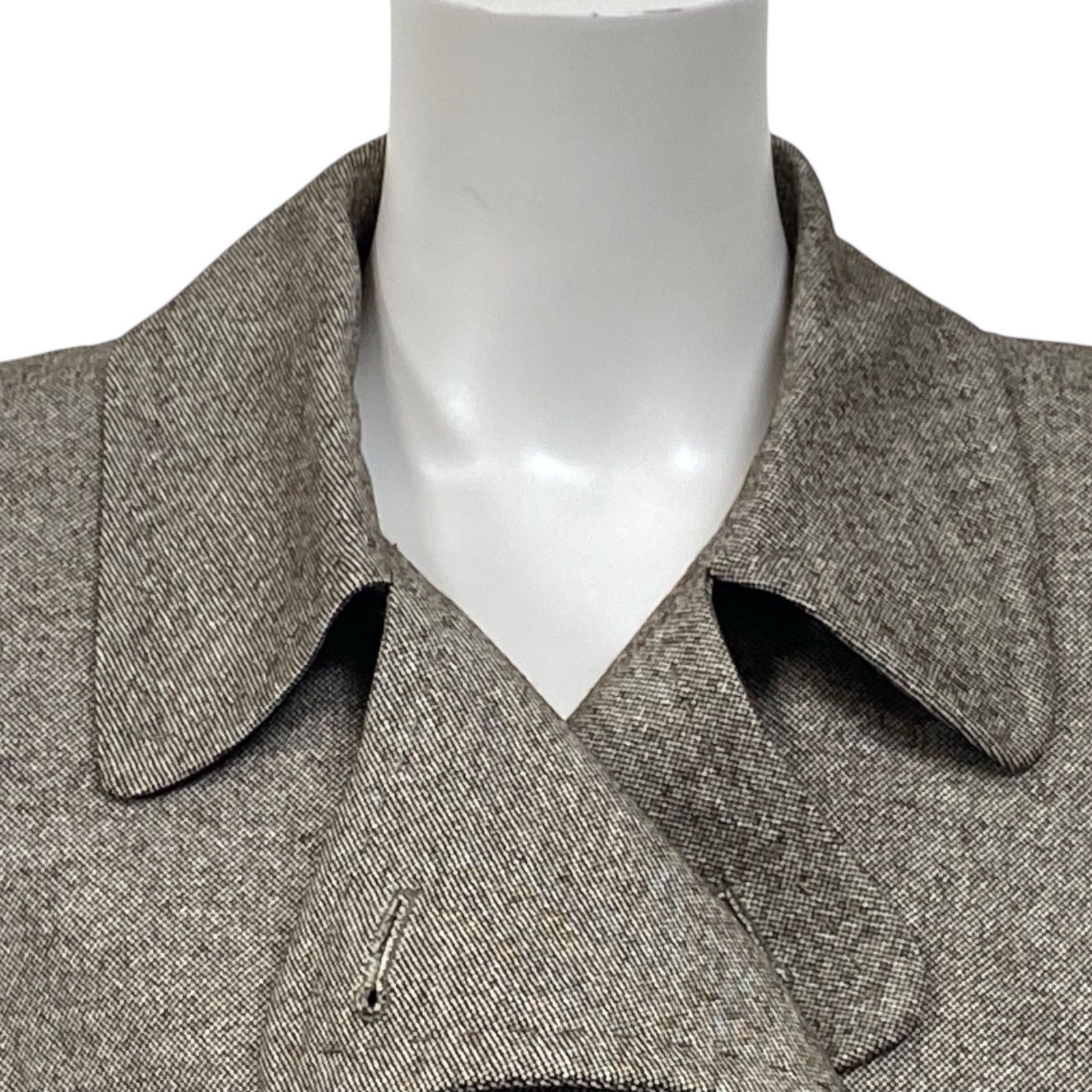 ◇美品 エスカーダ ESCADA テーラードジャケット 長袖 シルク ウール 