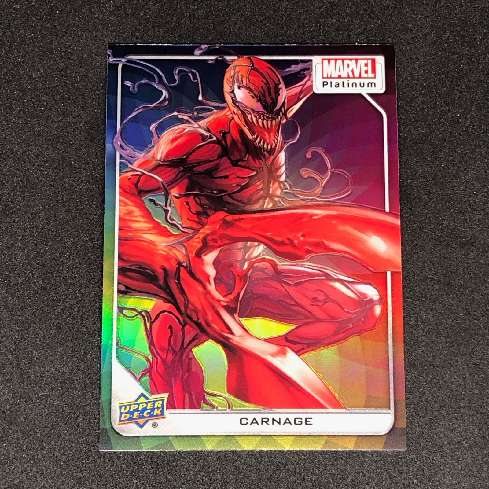UPPER DECK スパイダーマン ヴェノム カーネイジ 直筆スケッチ
