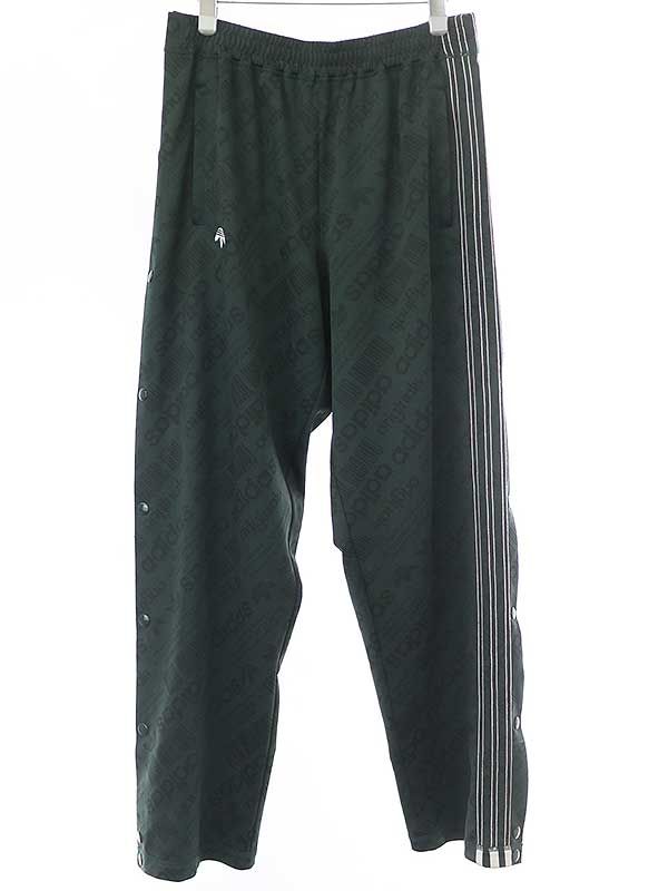 トップスアレキサンダーワン adidas Jacquard hoodie 蛍光イエロー