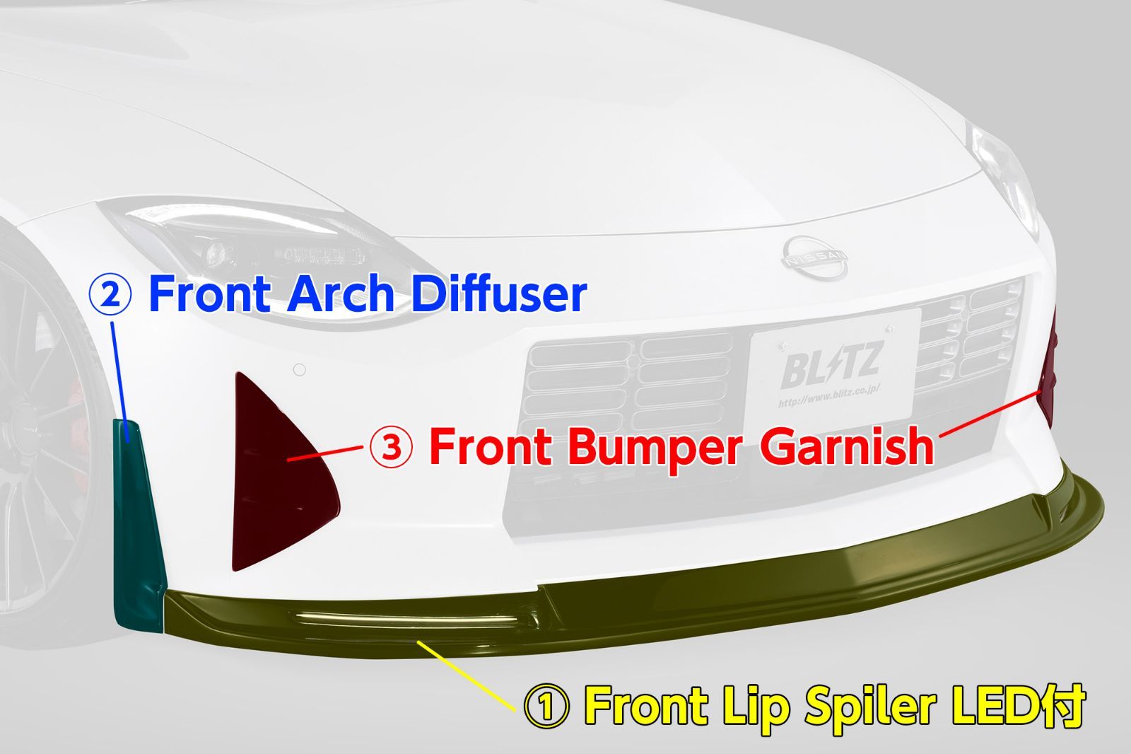 BLITZ ブリッツ AERO SPEED R-Concept エアロスピード Rコンセプト