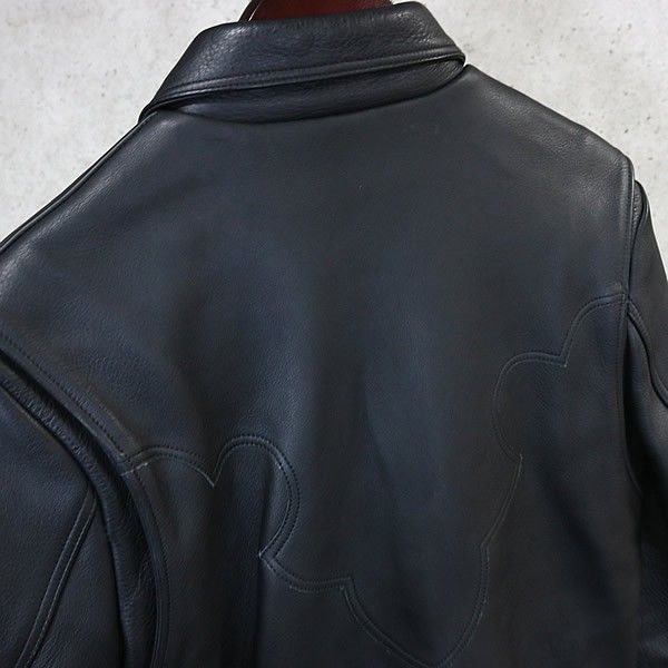 並行輸入 クロムハーツ柄ロゴ・ジャケット（L） CHROME HEARTS 銀座店 クロムハーツ クラシックジーン クロスボタン