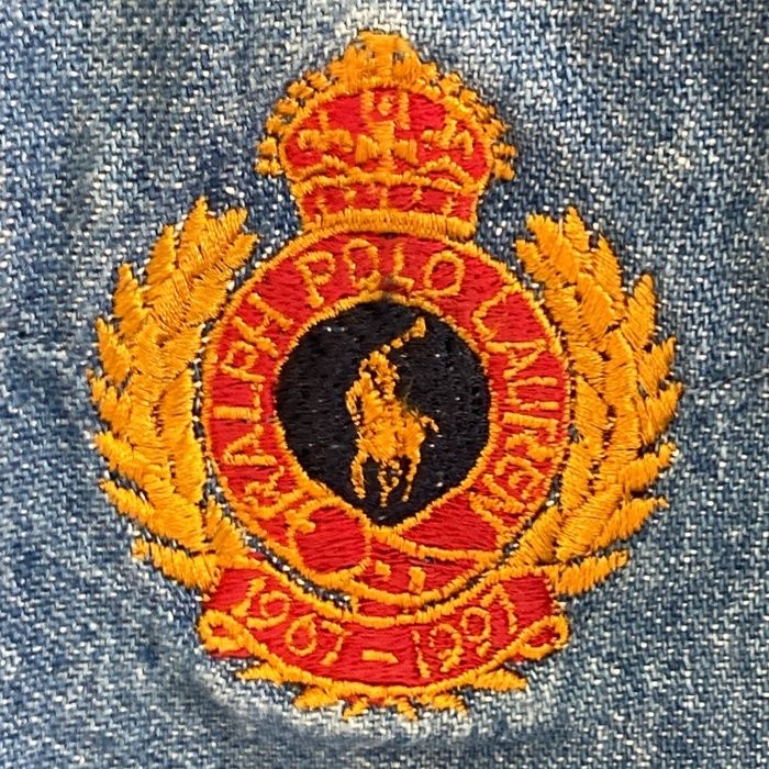 ☆Polo Ralph Lauren ポロラルフローレン 30周年記念刺繍 ボタンダウン
