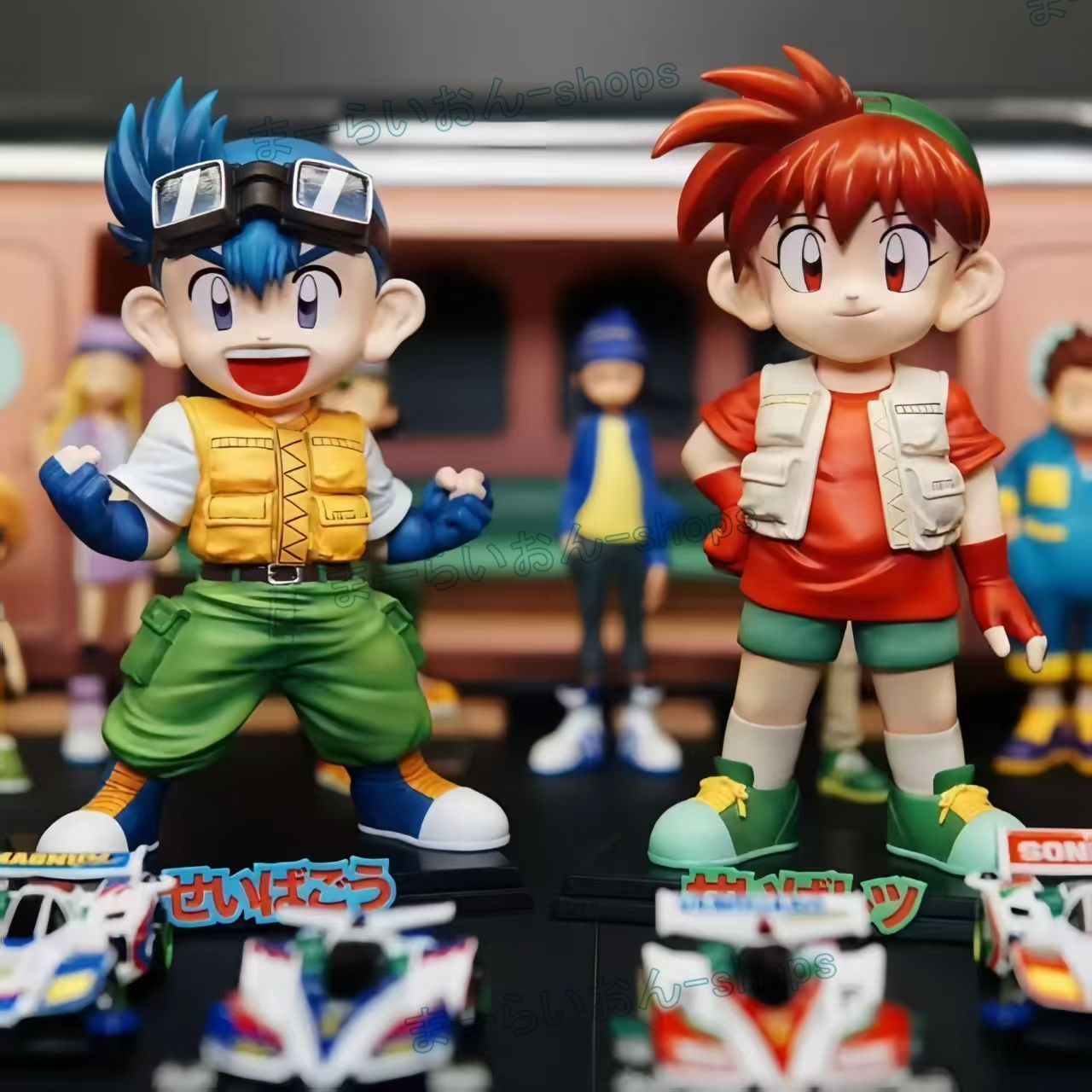 最も 割引 ミニ四駆 爆走兄弟 レッツ&ゴー? フィギュア ガレージキット コミック・アニメ