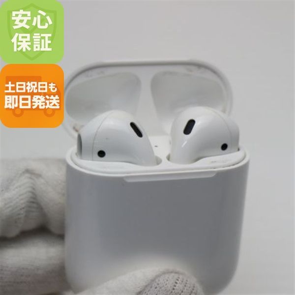 美品 Airpods 第2世代 ホワイト 即日発送 Apple 土日祝発送OK