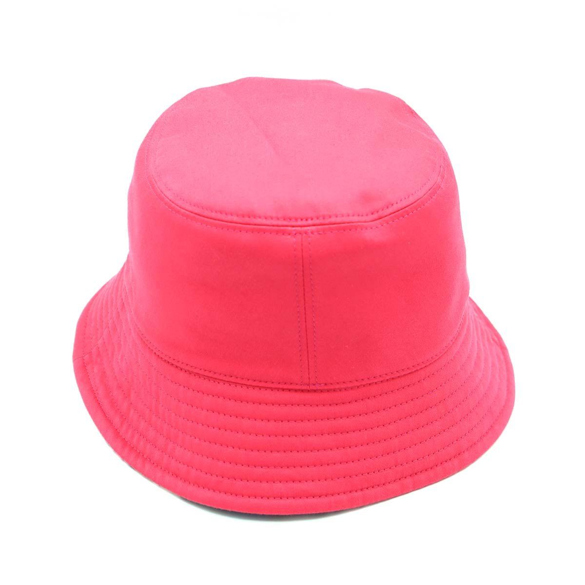 ネコ【新品・未使用】CHANEL　バケットハット　リバーシブル CHANEL シャネル リバーシブル バケットハット AA9699 ピンク