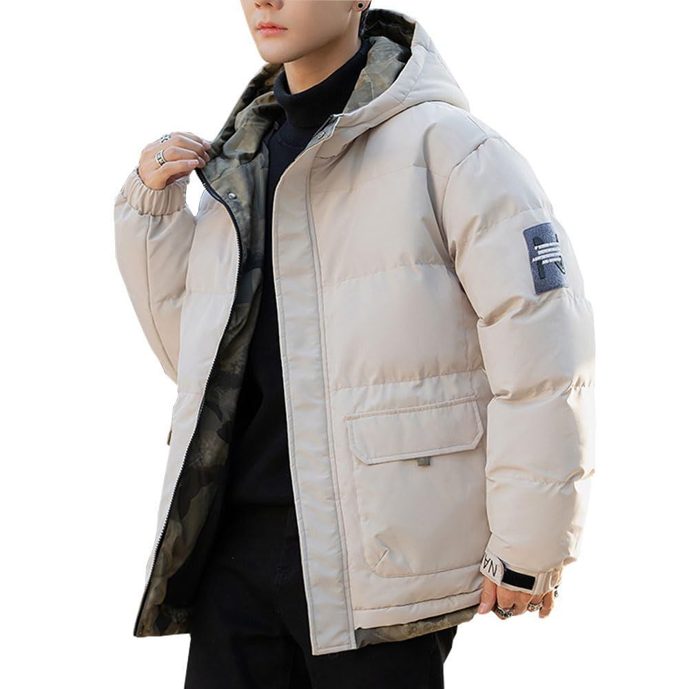 アウター メンズ 冬服 中綿入り ダウンジャケット 暖かい ハイネック コート 厚手 防風 中綿ジャケット 男女兼用 人気 上着 無地 シンプル 防寒着 大きいサイズ 中綿コート フルジップ アウター メンズ 冬服 中綿入り ダウンジャケット 暖かい ハイネック