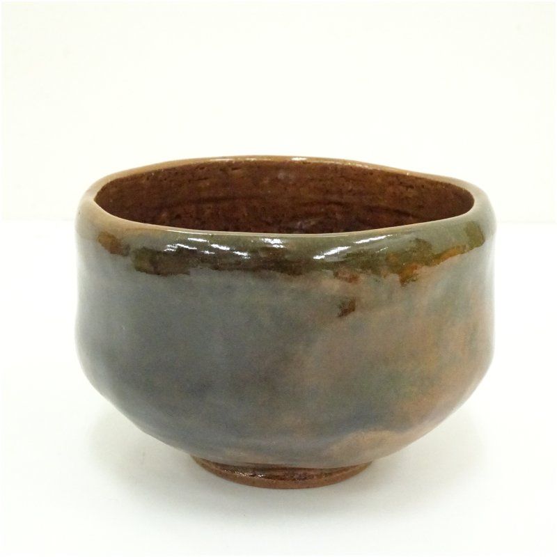 Ｔ３５　茶碗　『大樋焼』『『大樋一平』　共箱　抹茶碗　茶道具 大樋焼 大樋一平造 茶碗（共箱） 茶道 抹茶 おしゃれ 抹茶茶碗