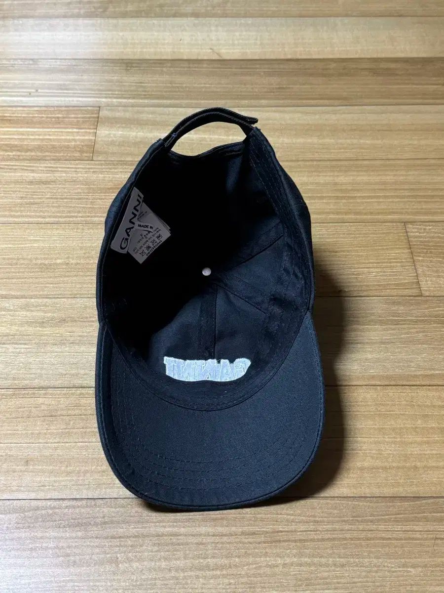 【GANNI】ガニー新品！ロゴキャップ　ブラック黒　サイズフリー セール】【GANNI / ガニー】Cap Hat：キャップ（キャップ