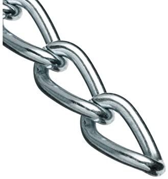 Campbell 0719027 Hobby and Craft Twist Chain Nickel Plated #90 Trade 0.056 Diameter 5 lbs Load Capacity 82 Feet Mini Reel by Apex 