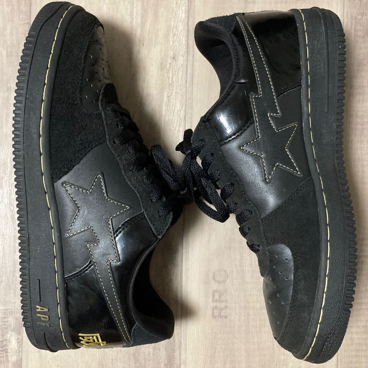 ☆激レア☆ EVOKE BAPESTA スニーカー 28cm black a bathing ape BAPE 