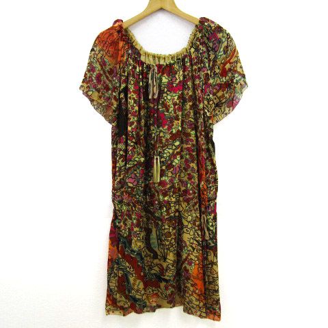 ツモリ　チサト TSUMORI CHISATO ワンピース 中古 078531 A7 ツモリチサト TSUMORI CHISATO すいかのたね ワンピース ツモリチサト