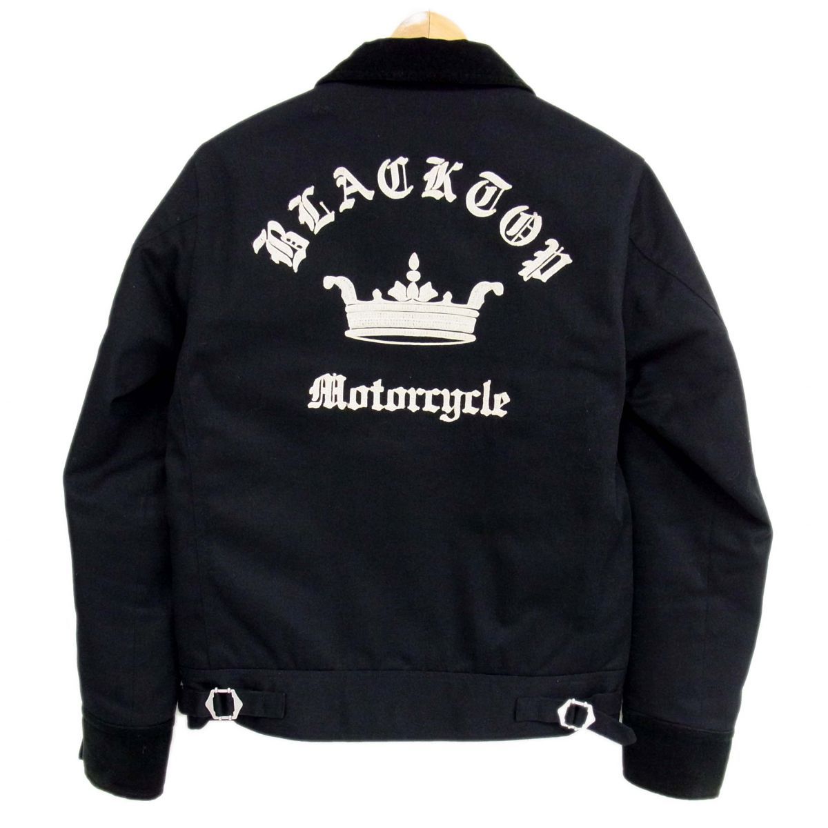美品◇BLACKTOP MOTORCYCLE ワークジャケット チェーンステッチ