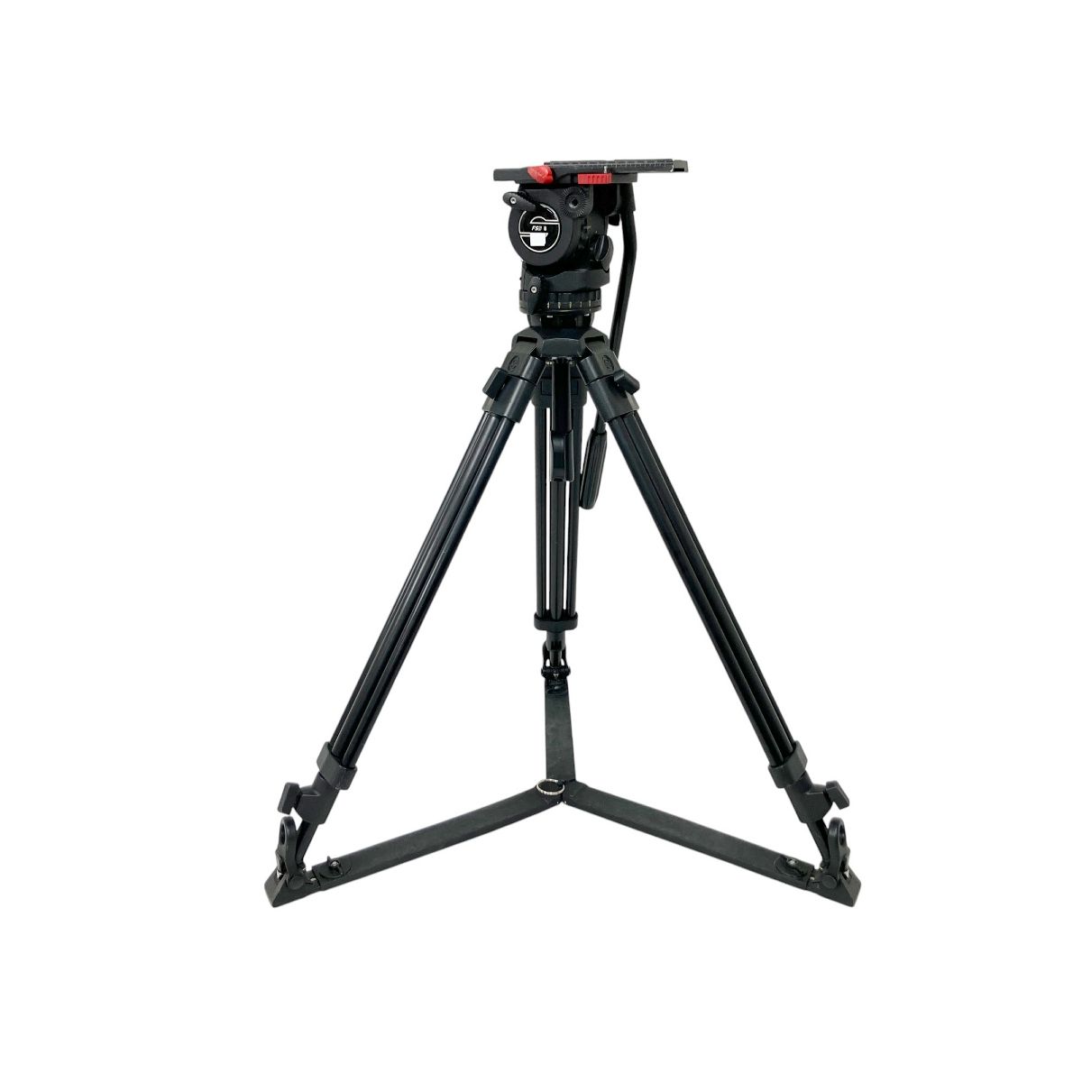 Sachtler ザハトラー FSB 8 ビデオ 雲台 三脚セット ケース付きカメラ周辺機器 O9872395