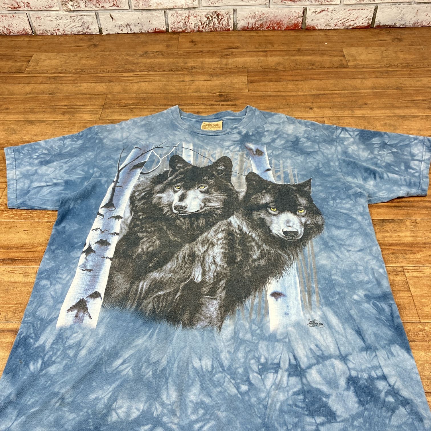 S.H.Figuarts 仮面ライダー BLACK SUN 初変身ver. ザ マウンテン タイダイ ウルフTシャツ TIE-DYE WOLVES T-SHIRTS
