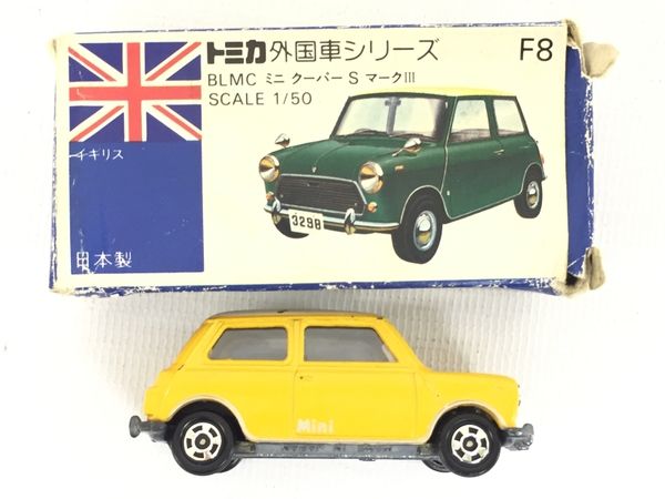 TOMICA 青箱 トミカ BLMC ミニ クーパーS マークIII 日本製 外国