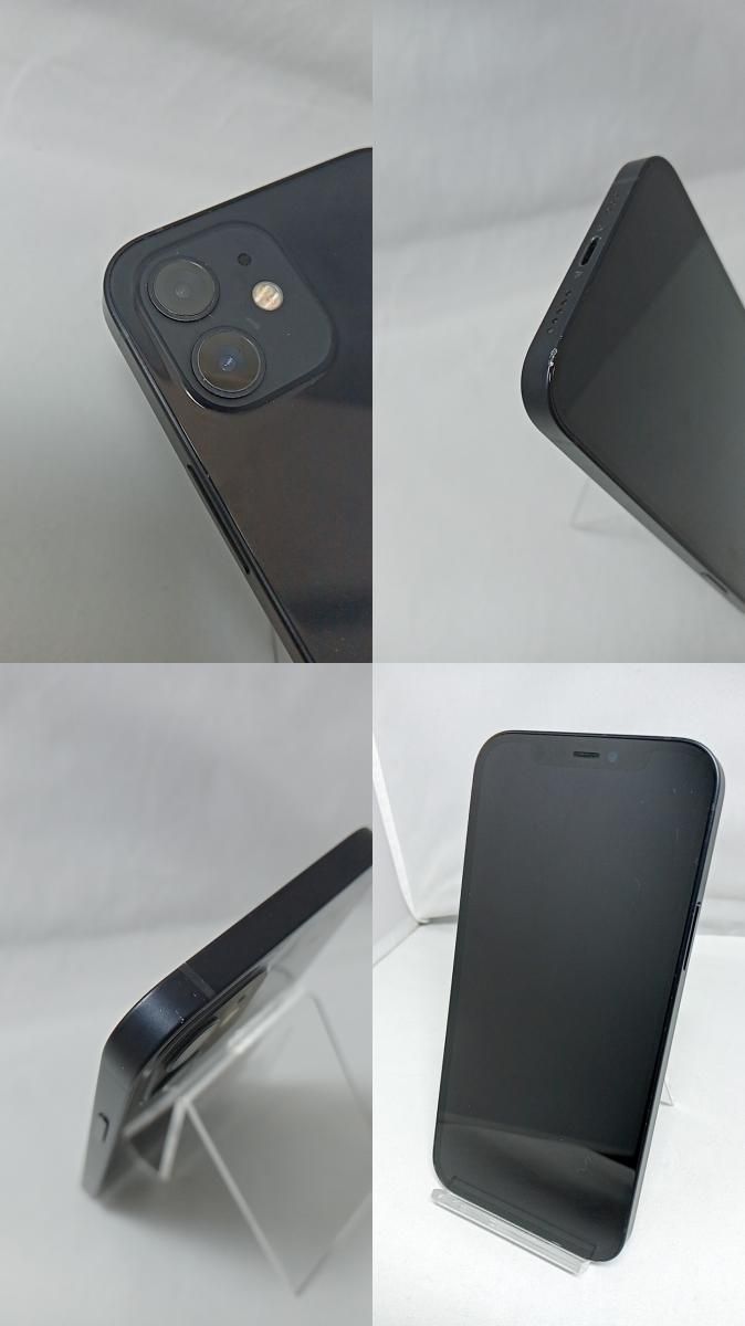 電池新品！　iPhone12　A2402　64GB　本体　ブラック 　SIMフリー　252055201 電池新品！ iPhone12 A2402 64GB 本体 ブラック SIMフリー 252055201