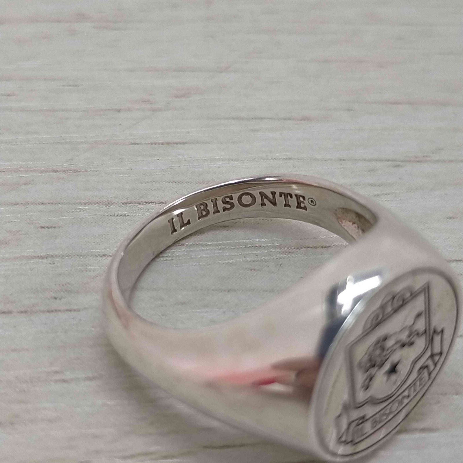 イルビゾンテ IL BISONTE JEWELRY シルバー925刻印 シグネット