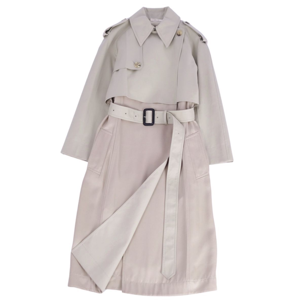 セリーヌ CELINE コート トレンチコート フィービー期 コットン 切