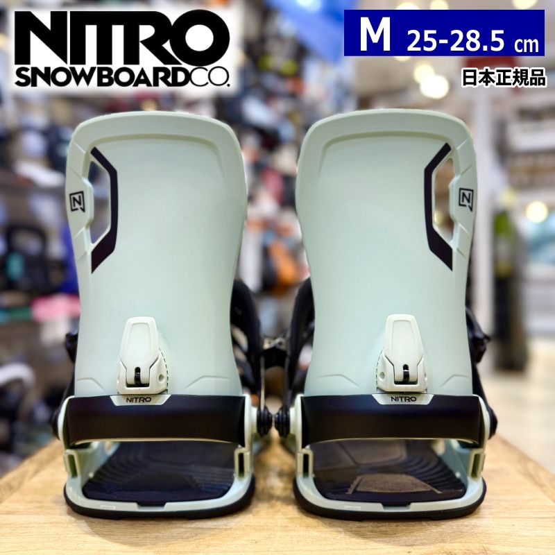 25-26 NITRO TALENT ｶﾗｰ Silt Mｻｲｽﾞ ナイトロ メンズ スノーボード バインディング 日本