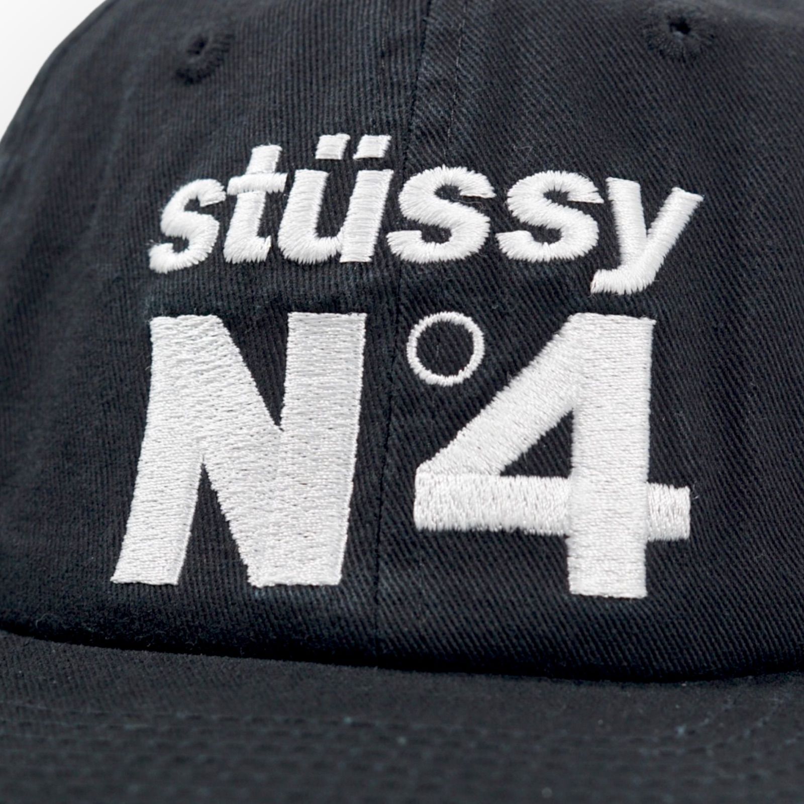 日本未発売】STUSSY No.4 LOW PRO CAP キャップ / ステューシー