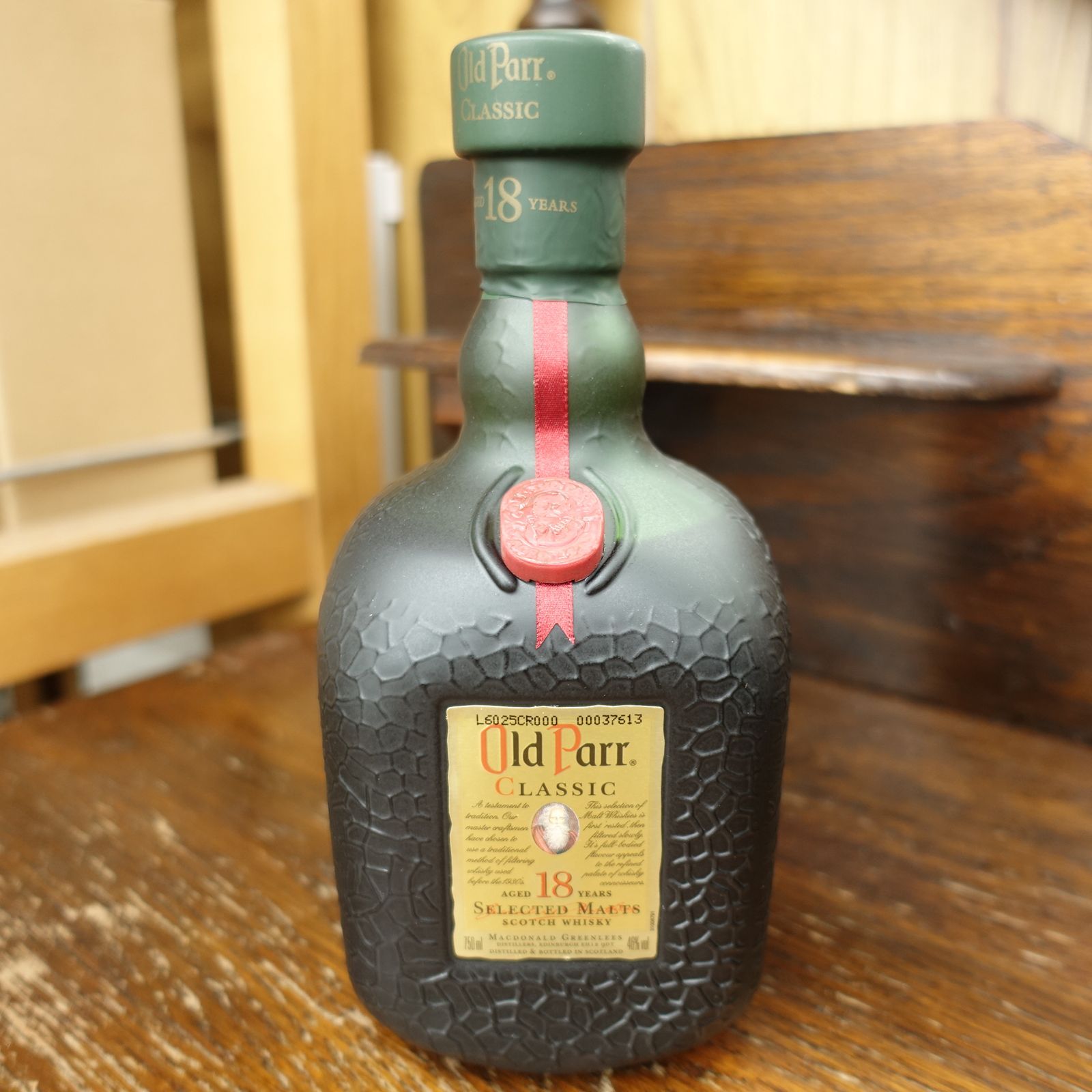 Old Parr Classic オールドパークラシック18年 未開封 未開封 旧ボトル
